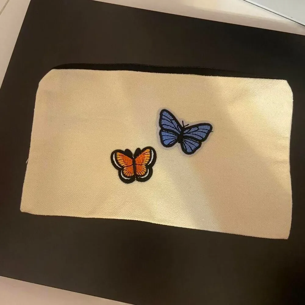 Butterfly Zipper Pouch